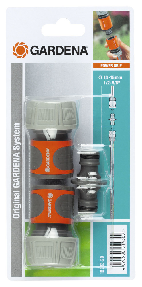 Nécessaire de connexion pour tuyau d'arrosage Ø 19 mm