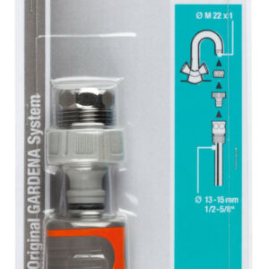 Nécessaire de raccordement pour robinet col de cygne et tuyau Ø 13 - 15 mm