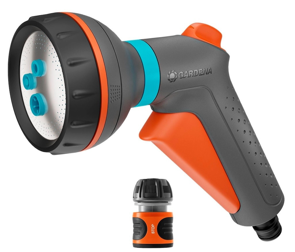 Pistolet d’arrosage multi-applications - Classic - 4 jets - Raccord Aquastop inclus