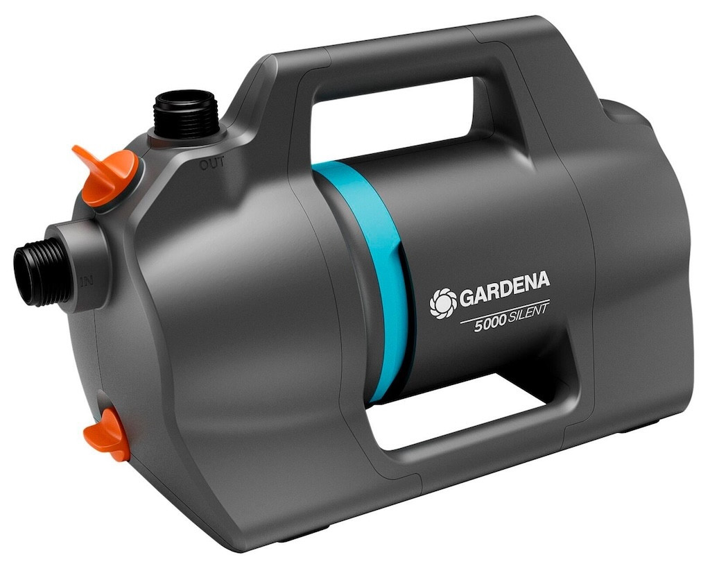 Pompe de jardin - GARDENA 5000 Silent - 550 W - Débit 5100 l/h