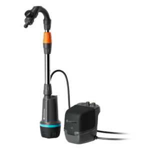 Pompe pour collecteur d’eau de pluie 18 V 2400 l/h - kit prêt à l’emploi avec batterie
