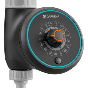 Programmateur d’arrosage Water Control Easy - GARDENA - 15 programmes - durée 1 min à 2 h - alimentation 2 piles AA