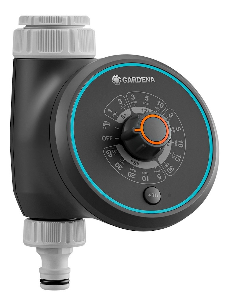 Programmateur d’arrosage Water Control Easy - GARDENA - 15 programmes - durée 1 min à 2 h - alimentation 2 piles AA
