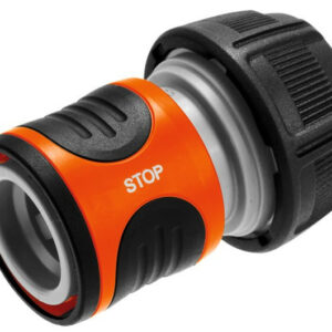 Raccord d'arrosage aquastop pour tuyau Ø 19 mm