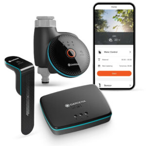 Smart Water Control - Kit d’arrosage connecté avec sonde d’humidité et Gateway
