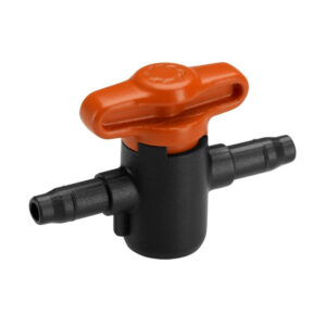 Vanne de régulation et d'arrêt 4,6 mm (3/16") Micro-Drip-System - Quick & Easy