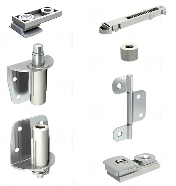 Garniture fixation sur plat guide inférieur MANTION 5305
