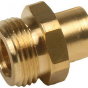 Raccord 1 pièce pour gaz butane / propane à souder, Mâle x Diam.14 mm, GAZINOX