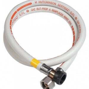 Tuyau caoutchouc gaz bp, garantie 10 ans, H.200 cm GAZINOX