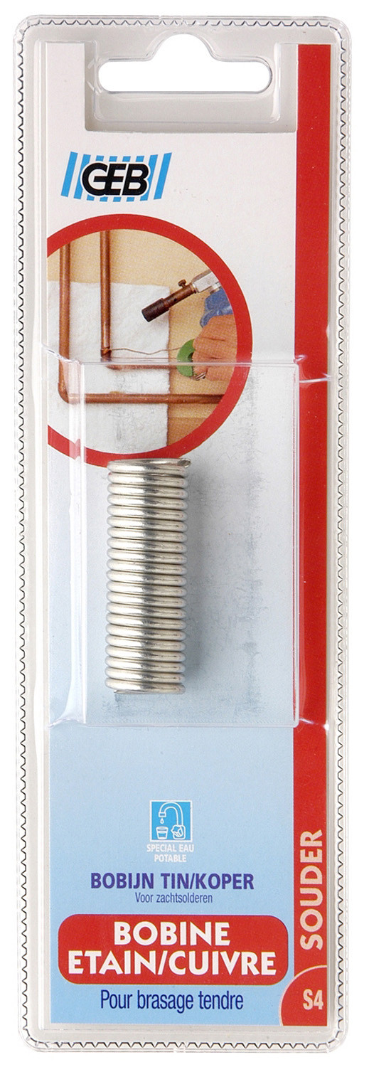 Bobine pour brasure etain / cuivre, 20 g, GEB