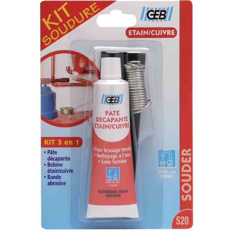 Kit soudure étain/cuivre