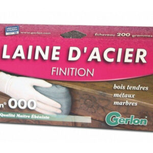 Laine D'Acier De Finition Gerlon N°000, 200 G