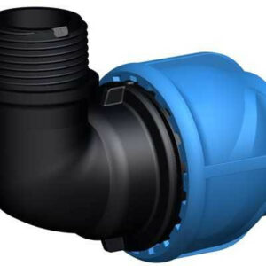 Coude de transition 90° - iJoint - Ø 63 mm filetage mâle 1"1/4
