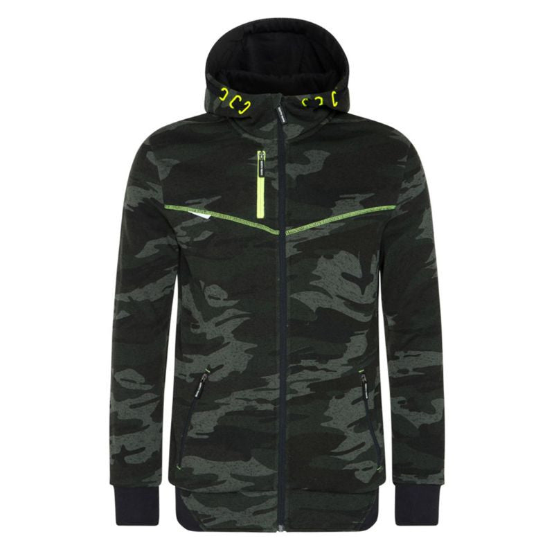Gilet de travail BOTTA NORTH WAYS imprimé camo