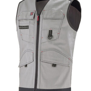 Gilet de travail TROWEL sans manches 9ATTUP gris/noir T4 LAFONT LA-9ATTUP-887-4