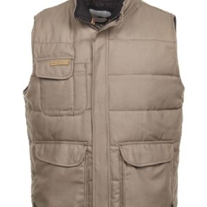 Gilet multipoches anti-froid HERITAGE noisette TL TSD BOSSEUR 11080-032