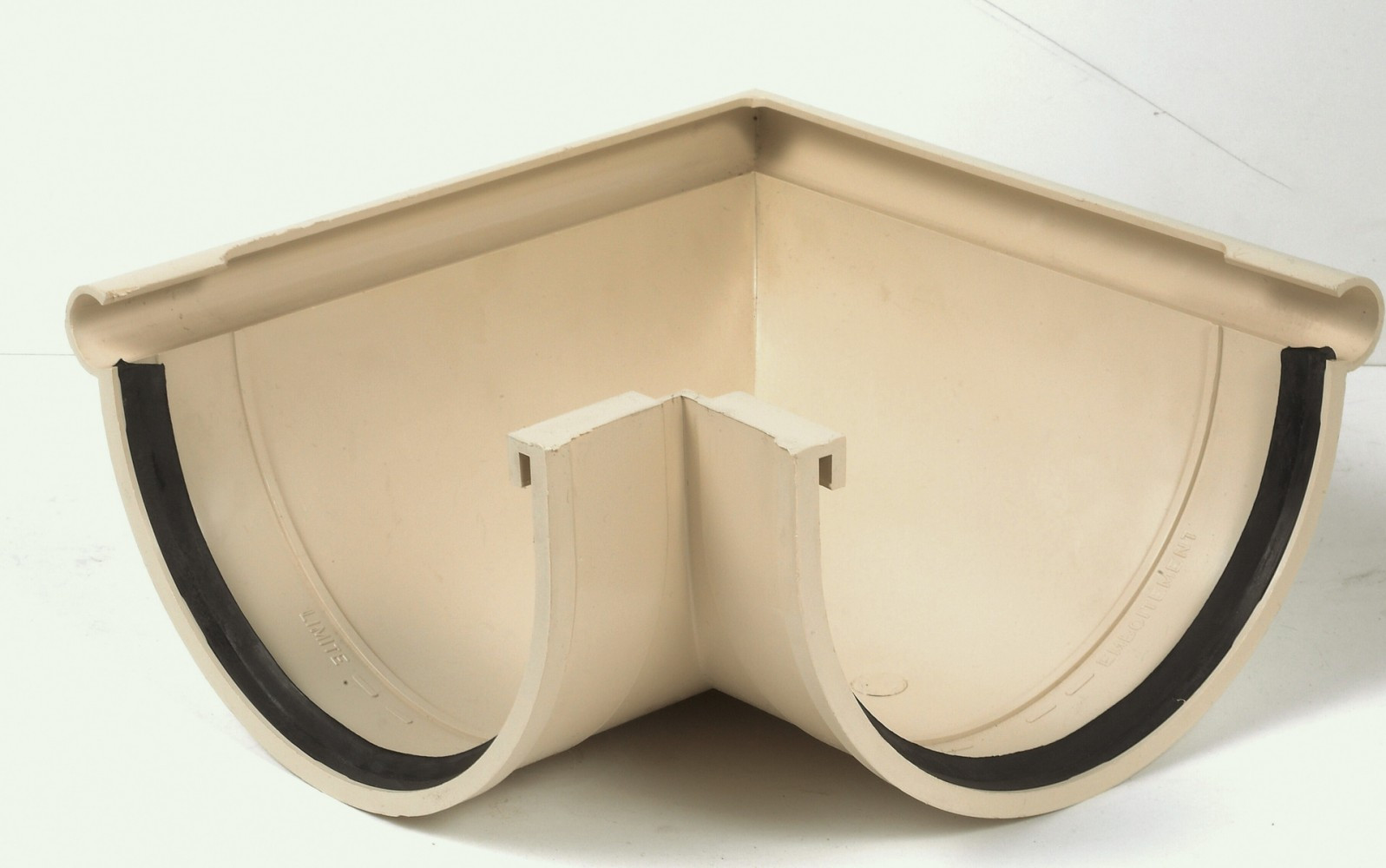 Angle extérieur à joint pvc sable GIRPI, Dév.33 cm