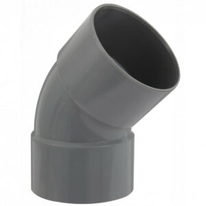 Coude 45° en pvc à coller, femelle / femelle, D100