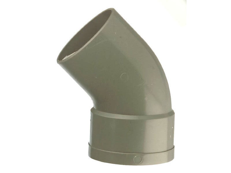Coude 45° En Pvc À Coller, Femelle / Mâle, D.40