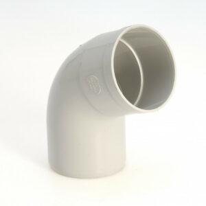 Coude 67.3° pvc gris GIRPI, Dév.33 cm Diam.100 mm