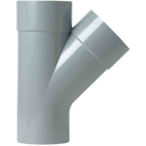 Culotte d'évacuation à 45° mâle/femelle Ø 80 mm