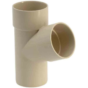 Culotte PVC 67°30 - Ø 80 mâle/femelle - sable