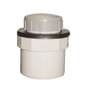 Embout de connexion pvc gris