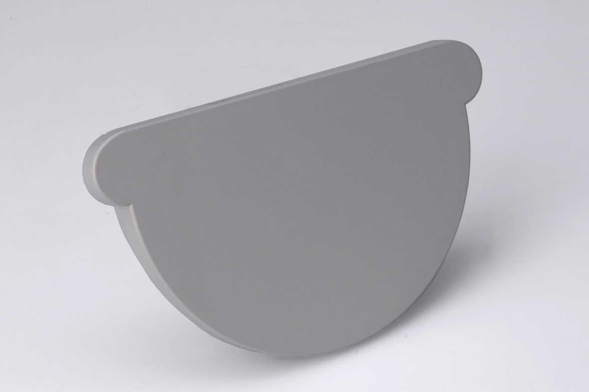 Fond unique pvc gris GIRPI, Dév.33 cm