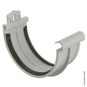 Jonction à joint pvc gris GIRPI, Dév.33 cm