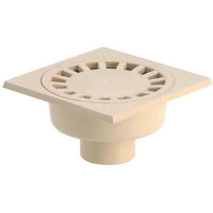 Siphon de sol PVC 250 x 250 - sable