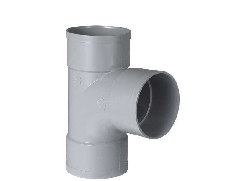 Té 87.30° En Pvc À Coller, Femelle / Femelle, D.40