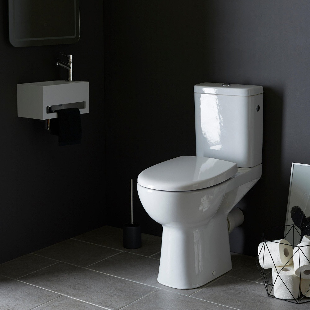 WC a poser sans bride sortie horizontale etudia 3/6 litre nf godart