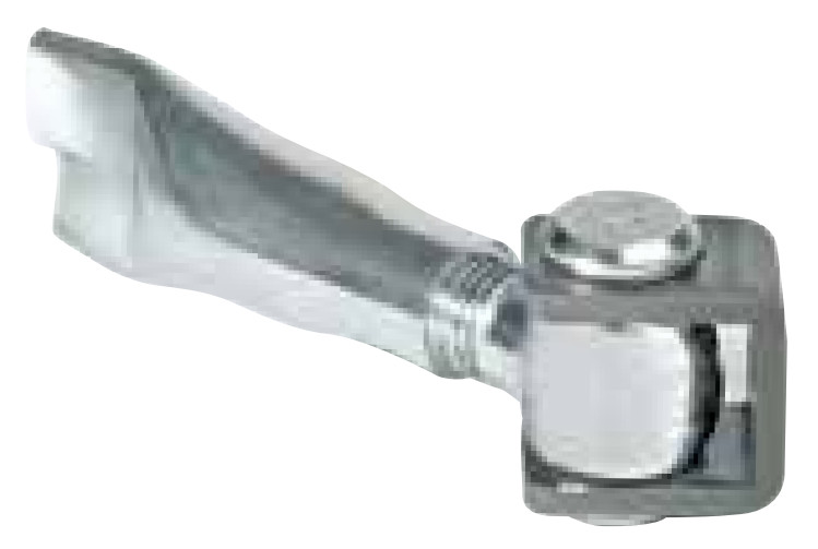 Gond de portail à chape à sceller zinc M24 COMMUNELO 125-M24