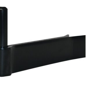 Gond de volet à sceller 2 lames 50 x 8 x 190 mm diamètre 20 mm cataphorèse noire TORBEL 6158204
