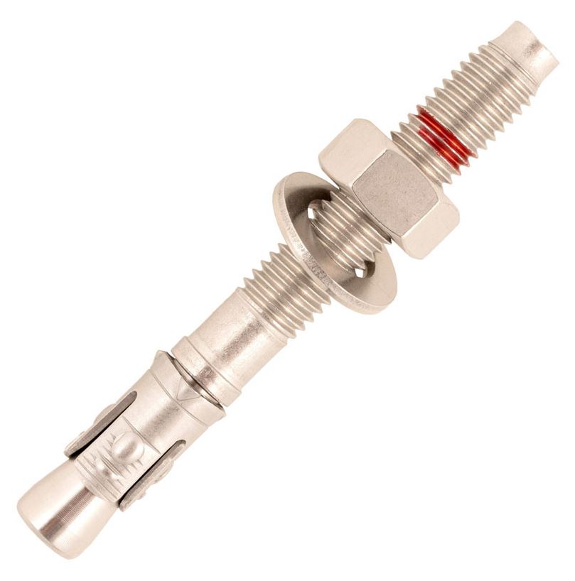 Goujon d'ancrage inox A4 M8 x 65 boîte de 100 SCELL IT A4-BZ2-08X065