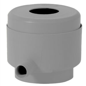 Collecteur de gouttière filtrant Eco gris