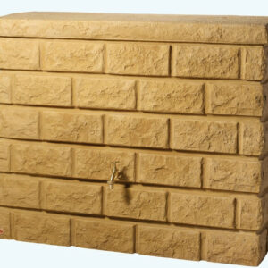 Cuve décorative MUR ROCKY - 400L - Sable