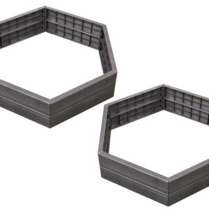 Kit 2 carrés potager ERGO - héxagone