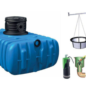 KIT Jardin FLAT CONFORT 1500 L - passage piéton