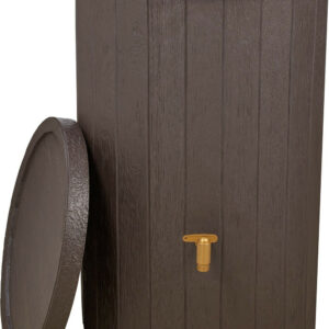KIT MADERA 220L BRUN - Collecteur filtrant et Robinet PE