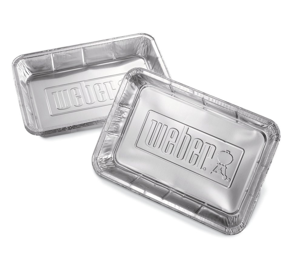 Grandes barquettes en aluminium WEBER