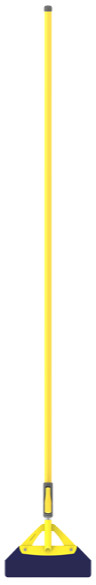 Grattoir 30 cm manche télescopique 2 - 3,50 m Nanovib LEBORGNE 142309