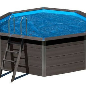 Bâche été à bulles 400 µ pour piscines composites Ø4,10m