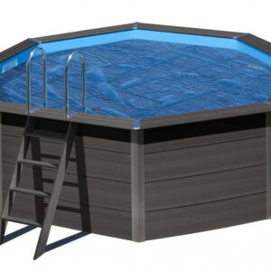 Bâche été à bulles 400 µ pour piscines composites 6,64 x 3,86m