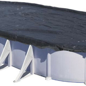 Bâche hiver 180g /m² pour piscine 7,30 x 3,75m