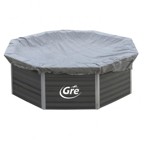 Bâche hiver 580g/m² pour piscines composites 5,24 x 3,86m
