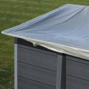 Bâche hiver 580g/m² pour piscines composites rectangulaire 4,66m x 3,26m