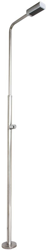 Douche de jardin en acier inoxydable