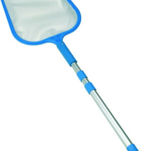 Epuisette de surface + manche alu télescopique 3 x 0,40 m