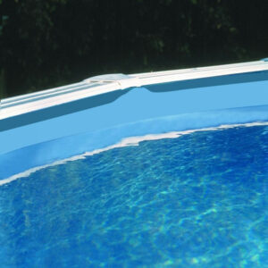 Liner 0,40  grésite piscine ovale 6,10m x 3,75m x 1,32m